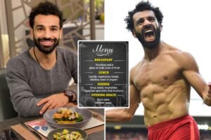 النظام الغذائي لمحمد صلاح